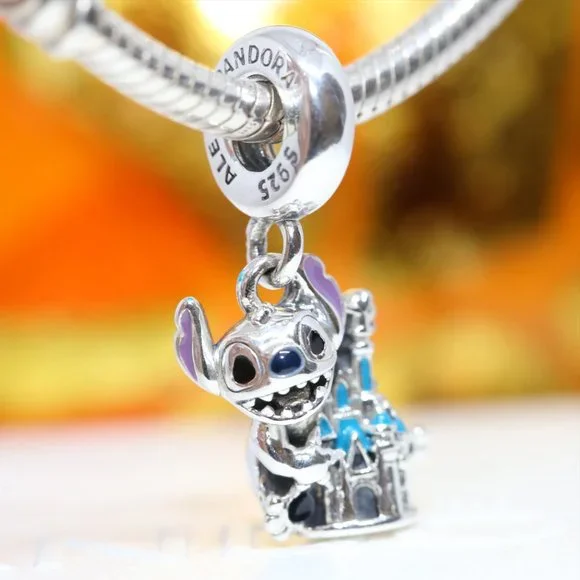 Castle Charm Pandora Charm Lilo And Stitch Pandora Sterling Silver